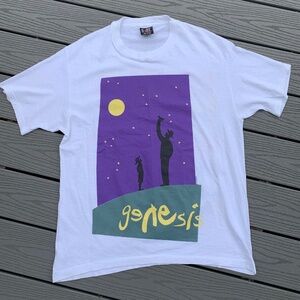 Vintage Genesis 1992 Tour Shirt XL Rock Band